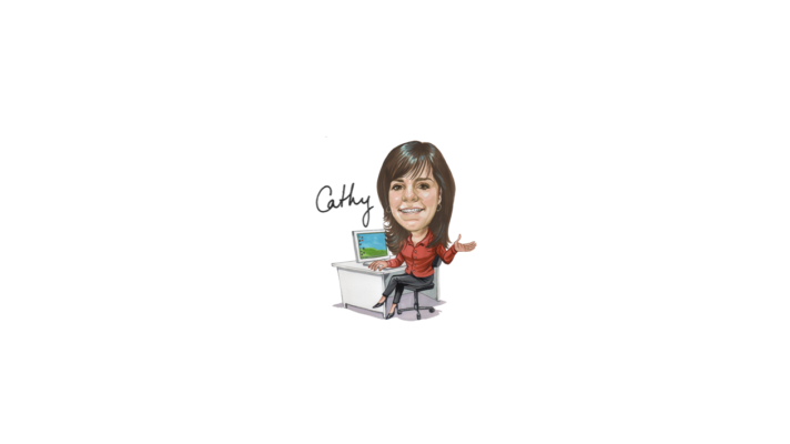 A personal note and greeting from Cathy Coloff