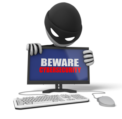 business cybersecurity - beware of thief