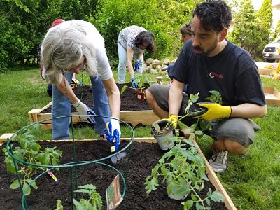 IT Radix 10-Months of Giving Back to the Community (Advancing Opportunities) - planting photo|IT Radix 10-Months of Giving Back to the Community (Advancing Opportunities) - group photo