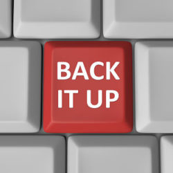 backup - keyboard button
