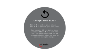 tech tip - change your mind