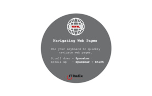 tech tip - navigating web pages