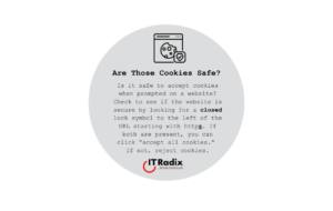 tech tip - security - are those cookies safe