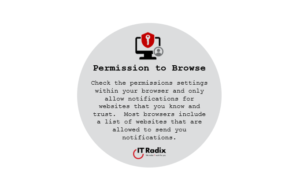 tech tip - security - permission to browse