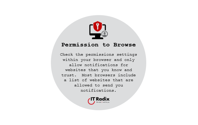 tech tip - security - permission to browse