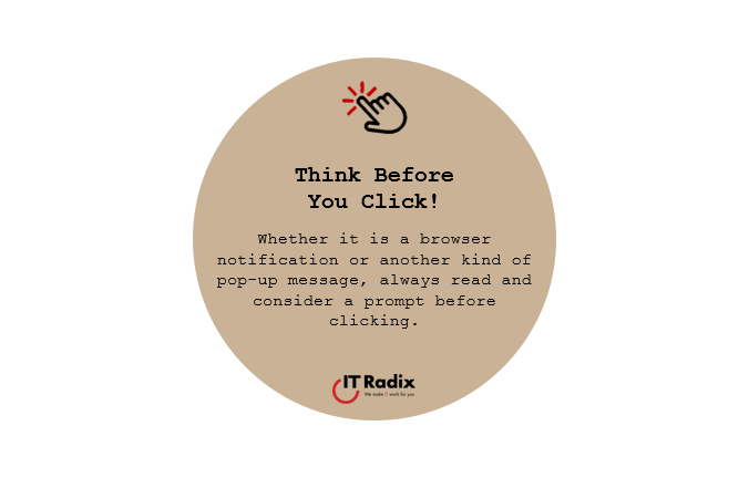 tech tip - security - think before you click