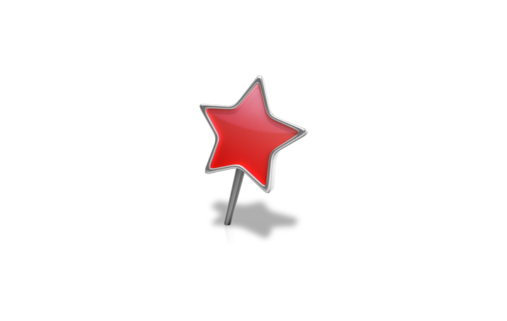 star pin - OK to have favorites