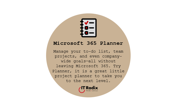 sticky note circle - Microsoft 365 Planner