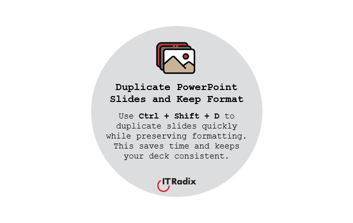 tech tip - duplicate PowerPoint slides and keep format