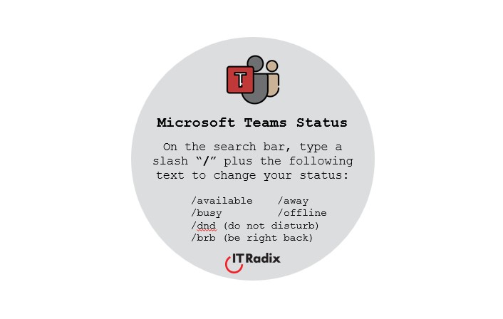 tech tip - Microsoft Teams status